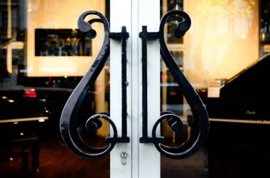 Viyana'da Steinway'nın piyano showroom
