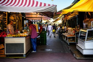 Viyana 'da Wiener Naschmarkt
