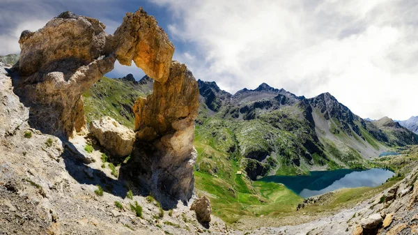 Parco del Mercantour, Arc de Tortisse e Lacs de Vens — Foto Stock