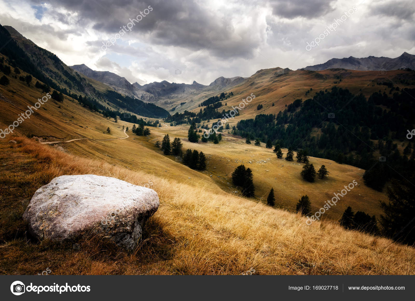Parc National De Mercantour Entre La France Et Litalie