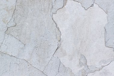 Eski veya vintage beyaz arka plan beton sıva duvar eski. Kavramsal eski doku afiş