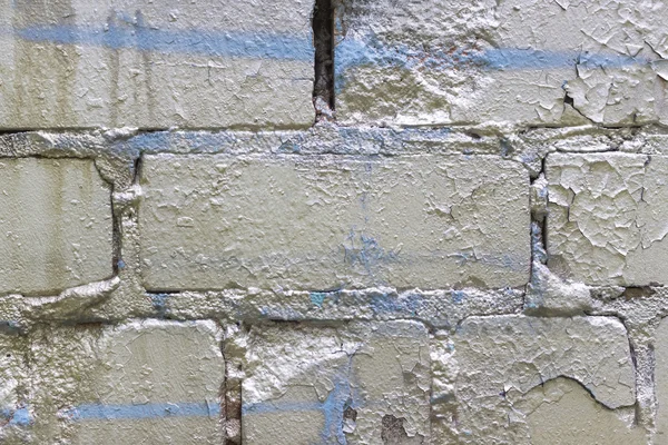 Сіра вінтажна цегляна стіна або текстура паркану гранжевий фон — стокове фото