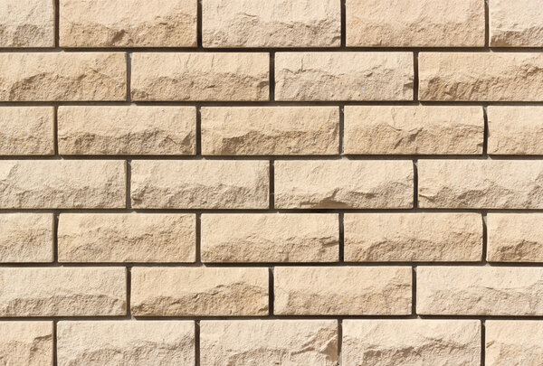 Фон из белой кирпичной текстуры
