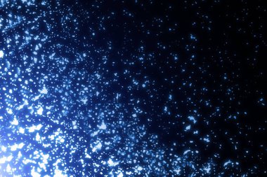 Koyu arka plan mavi ışık yok. Noel şablonu