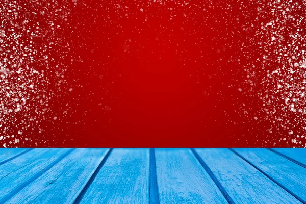 Χριστουγεννιάτικο χιόνι και πίνακα. Χρησιμοποιήστε για την επίδειξη ή μοντάζ σας προϊόντα — Φωτογραφία Αρχείου