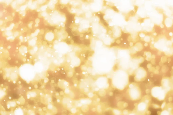 Bokeh dourado ou luzes de brilho fundo festivo — Fotografia de Stock