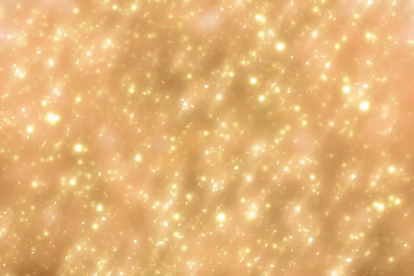 Goldenes Bokeh oder glitzernde Lichter festlicher Hintergrund — Stockfoto