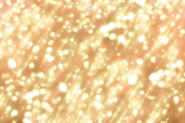 Oro bokeh o luccichio luci sfondo festivo. Natale modello astratto — Foto Stock