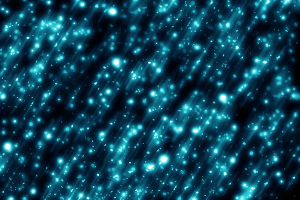 Волшебный синий фон Рождества. Боке или блестки огни на темном фоне — стоковое фото