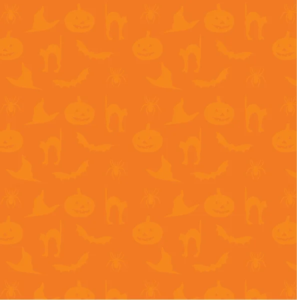 Festlich orange Hintergrund für halloween. — Stockvektor