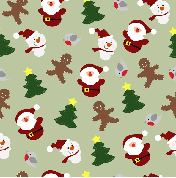 renkli çocuk Noel arka plan Christmas elemanları ile.