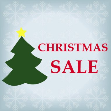 Noel satış tasarım şablonu. vektör