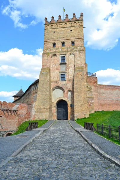 Puerta Principal Del Castillo Lutsk También Conocido Localmente Como Lubart —  Fotos de Stock