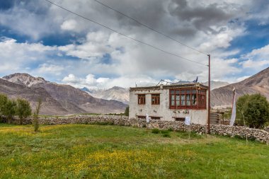 Himalayalar Tibetian evde