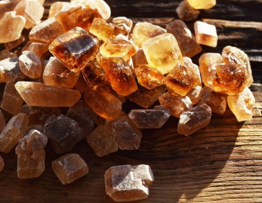 kahverengi şeker karamel parlak arka aydınlatma için