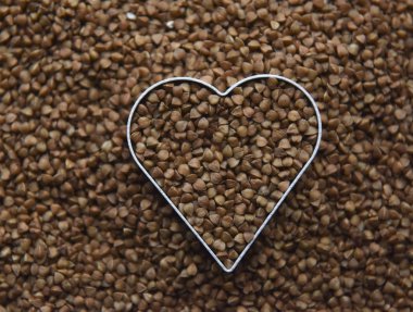kalp şeklinde karabuğday