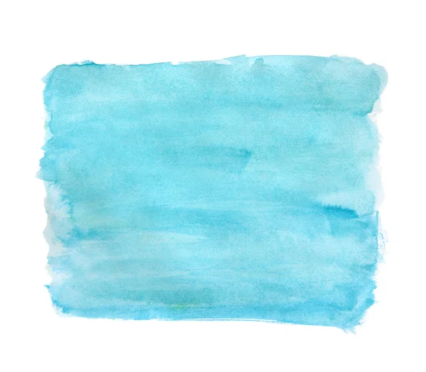 Abstrait bleu aquarelle fond — Photo