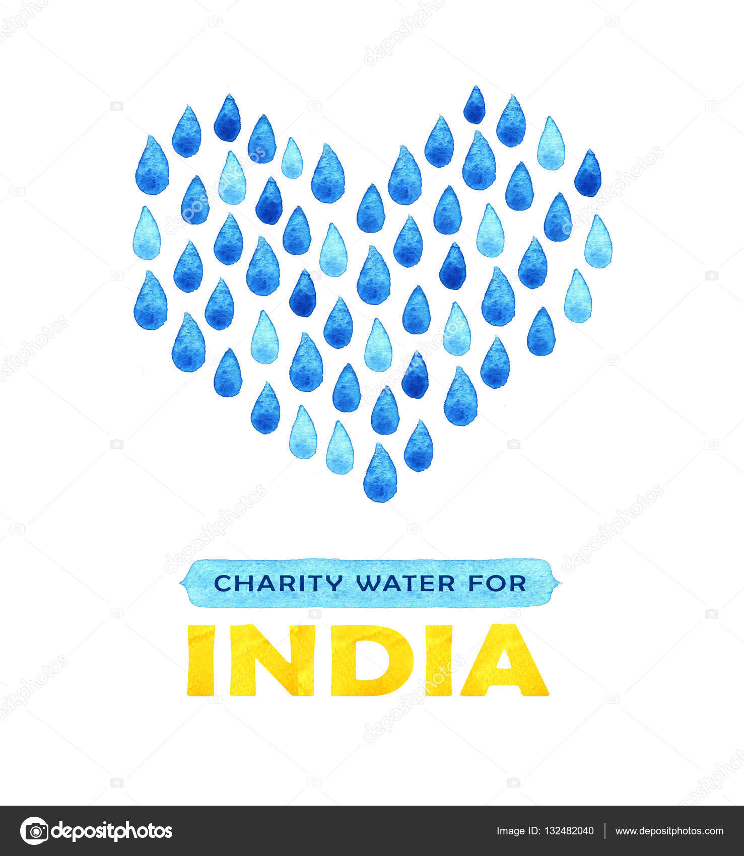 Wohltatigkeitsplakat Fur Sauberes Wasser Soziale Illustration Uber Probleme Indiens Spenden Fur Indische Kinder Und Menschen Stiftungsprojekt Aquarell Handgemalte Zeichnung Stockfotografie Lizenzfreie Fotos C K Chumakova 132482040 Depositphotos
