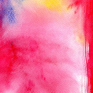 Arka plan için soyut renkli sulu boya. Dijital sanat resim.