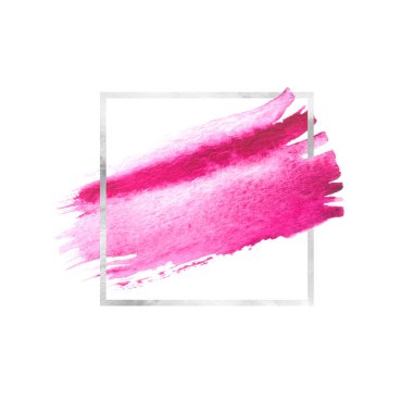 Pembe, mor suluboya fırça darbeleri ile senin kendi metin için yer