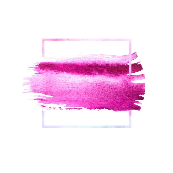 Pinceladas de color rosa, púrpura con espacio para tu propio texto — Foto de Stock