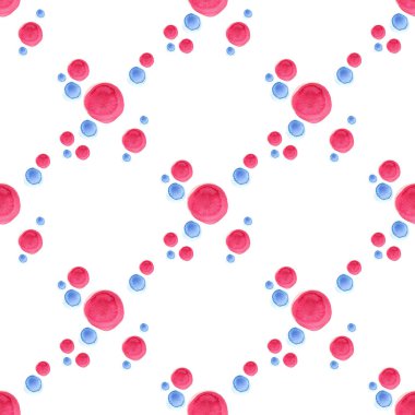 Suluboya daire desen. Yuvarlak elemanları tasarımı için. Renkli Daireler çizilmiş arka plan el