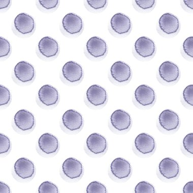 Suluboya tonları mavi, Menekşe ve gri çevrelerde soyut deseni ile. Elle çizilmiş polka dot. Doku Tekstil, ambalaj kağıdı, tebrik kartı, davet, duvar kağıdı için