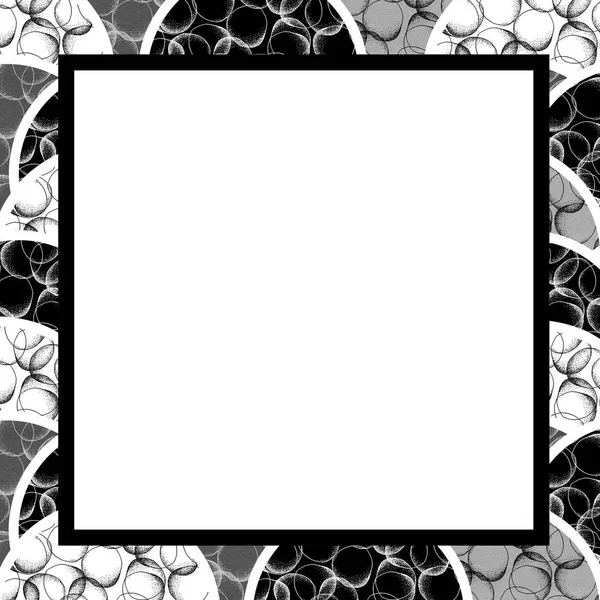 Abstrakta fyrkantig ram med tomt utrymme — Stockfoto