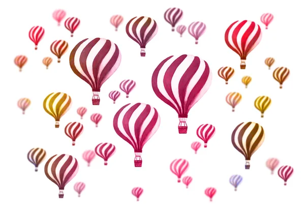 Vintage hőlégballonok — Stock Fotó