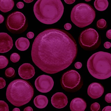 Suluboya daire doku. Yuvarlak öğeleri