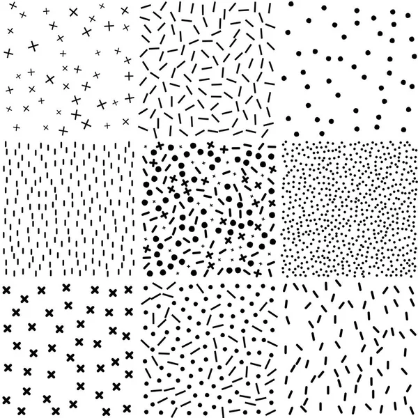 Retro memphis tarzı soyut geometrik desen.