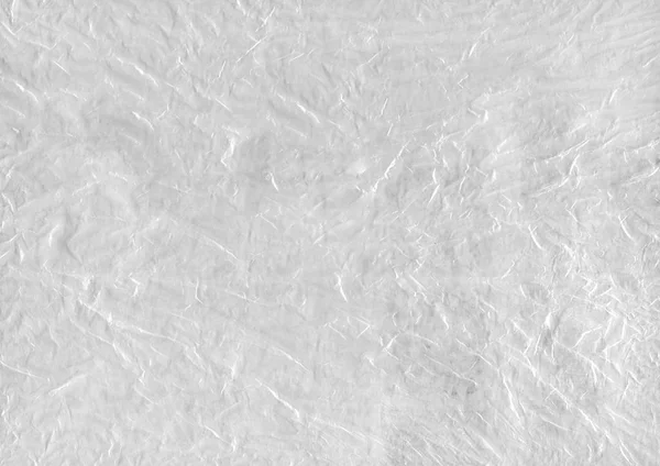 White abstract background of cellophane and paper texture — Stock Photo, Image