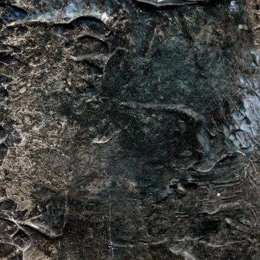 Eski kahverengi ve gümüş boyalı akrilik veya yağlı boya doku arka plan