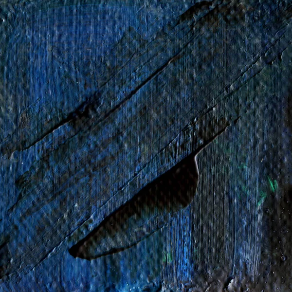 Abstracto azul marino acrílico mano pintura fondo . — Foto de Stock