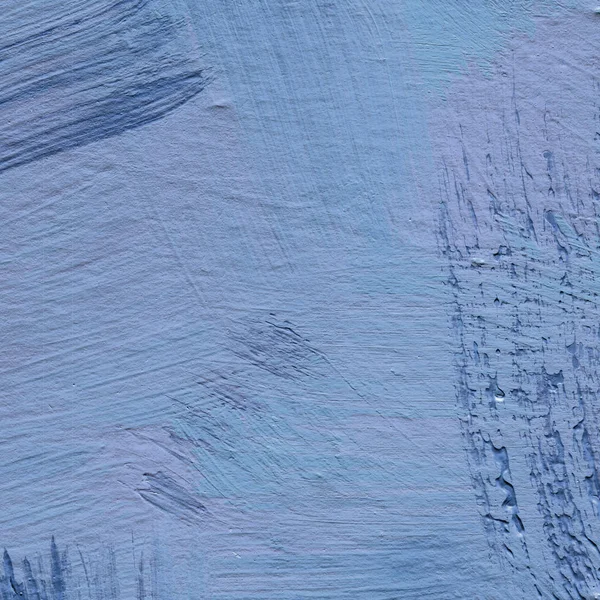 Fundo de detalhe da pintura acrílica azul . — Fotografia de Stock