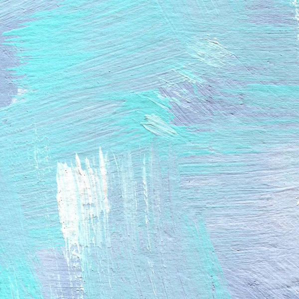 Sfondo di dettaglio di pittura acrilica blu . — Foto Stock