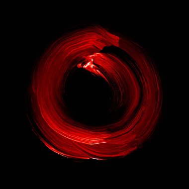 Soyut halka arka plan boyalı akrilik dönen zemin ile.