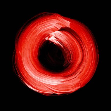 Soyut halka arka plan boyalı akrilik dönen zemin ile.