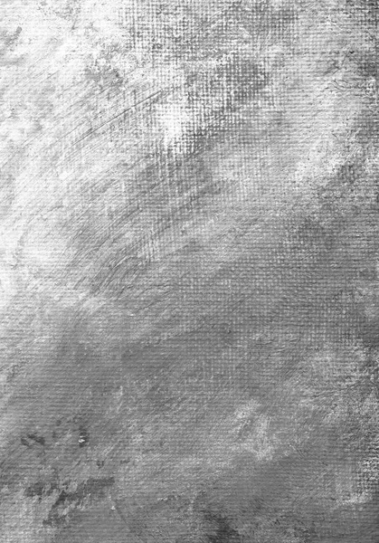 Белый окрашенный фон с мазками кисти — стоковое фото