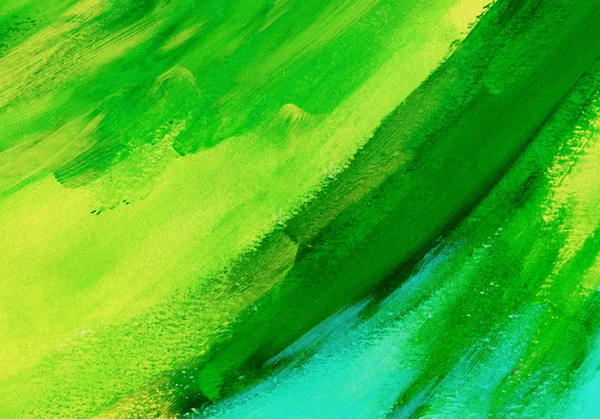 Yeşil akrilik el boya arka plan.