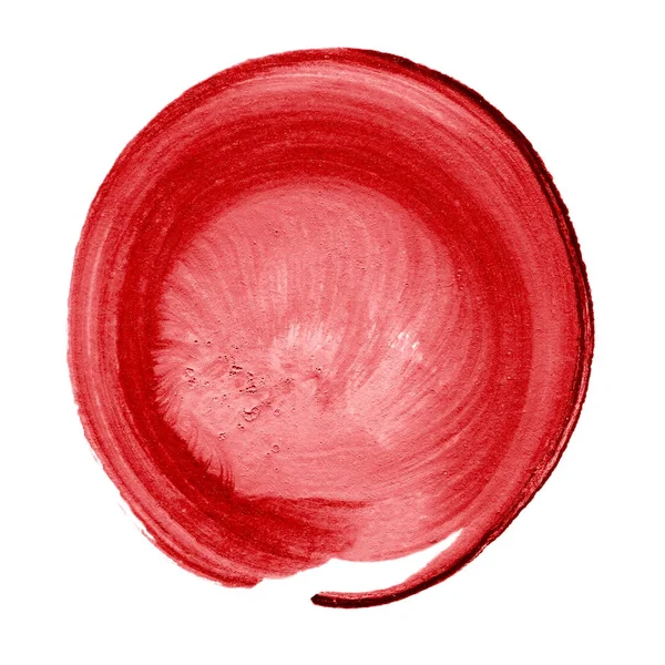Red Transparent Acrylic Round Rod