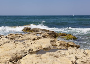 çalışan dalga deniz