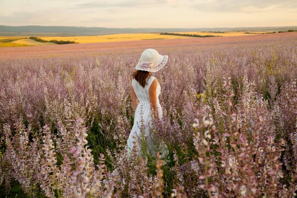 Dívka v Sage — Stock fotografie