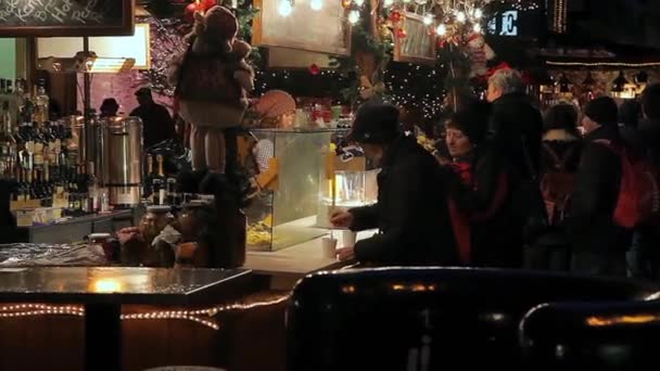 Navidad europea, Budapest — Vídeos de Stock