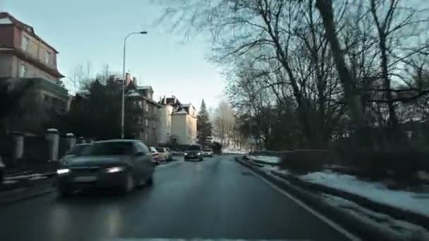 Karlovy vary. Česká republika. — Stock video