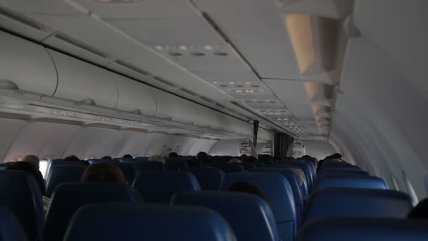 Pasażera w kabinie — Wideo stockowe