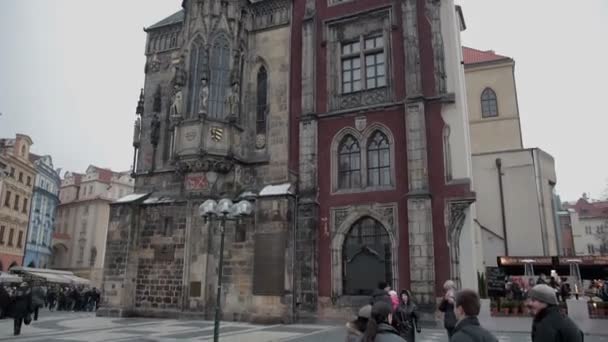 Praga Staromestskaya Hall — Vídeos de Stock