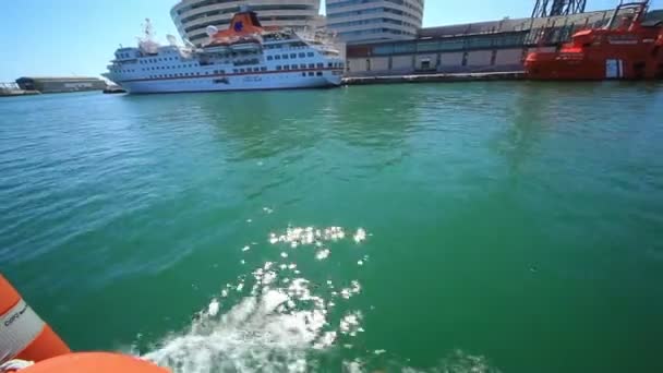 海上游览船 — 图库视频影像