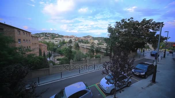 Barcelona, Panorama över staden — Stockvideo