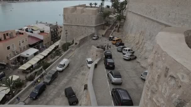 Castillo de Peniscola — Vídeo de stock